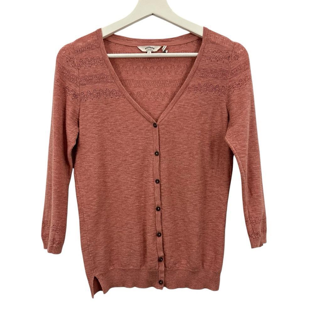 Fat Face Women’s Button Down Cardigan Size 6